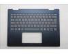 Lenovo 5CB1S02941 C-Cover with keyboard, Belgian, Cosmic Blue, Non-FingerPrint, UK
