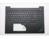 Lenovo 5M11N99776 C-Cover with keyboard,Portuguese,Black
