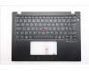 Lenovo 5M11S33646 C-Cover with keyboard, Norwegian, Black, Non_Backlight, Heat Staking