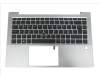HP TOPCVR W/KB BL PVCY INTL für HP EliteBook 845 G7