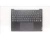 Lenovo 5CB1K62496 Tastatur inkl. Topcase ASM_LA SPA L83B1 STGY