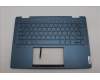 Lenovo 5CB1L40875 C-Abdeckung mit Tastatur, Belgisch, aquamarinblau, Ohne Fingerabdruck, GB