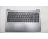 Lenovo 5CB1L45764 C-Abdeckung mit Tastatur, Belgisch, arktisgrau, Ohne Hintergrundbeleuchtung, GB