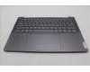 Lenovo 5CB1L50281 C-Abdeckung mit Tastatur, Portugiesisch, sturmgrau, Puresight-Logo
