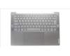 Lenovo 5CB1L50296 C-Abdeckung mit Tastatur, Englisch (GB), sturmgrau, Ohne Puresight-Logo