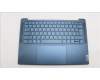 Lenovo 5CB1L50343 C-Abdeckung mit Tastatur, Skandinavien, Aquamarinblau, Puresight-Logo