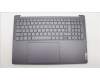 Lenovo 5CB1L55117 C-Abdeckung mit Tastatur, Franz&ouml;sisch, Sturmgrau