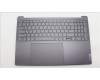 Lenovo 5CB1L55141 C-Abdeckung mit Tastatur, USA &ndash; Englisch, Sturmgrau
