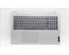 Lenovo 5CB1L50498 C-Abdeckung mit Tastatur, Schweiz, Wolkengrau, Hintergrundbeleuchtung, Ohne_Fingerabdruckscanner