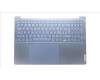Lenovo 5CB1L55158 C-Abdeckung mit Tastatur, Italienisch, Aquamarinblau