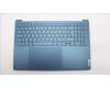 Lenovo 5CB1L55163 C-Abdeckung mit Tastatur, Portugiesisch, Aquamarinblau