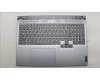 Lenovo 5CB1L60124 C-Abdeckung mit Tastatur, Franz&ouml;sisch, Mineralgrau, RGB-Hintergrundbel.