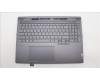 Lenovo 5CB1L68962 C-Cover with keyboard, Ukraine, Storm Grey, Backlight, Fingerprint, US