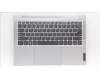 Lenovo 5CB1L69682 C-Cover with keyboard, US English Euro, Cloud Grey, Non-Backlight, Non-FingerPrint, US