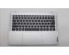 Lenovo 5CB1L69693 C-Cover with keyboard, Spanish, Cloud Grey, Non-Backlight, Non-Fingerprint, UK
