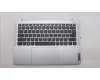 Lenovo 5CB1L69698 C-Cover with keyboard, Nordic, Cloud Grey, Non-Backlight, Non-FingerPrint, UK