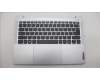 Lenovo 5CB1L69703 C-Cover with keyboard, Belgian, Cloud Grey, Non-Backlight, Non-Fingerprint, UK