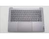 Lenovo 5CB1L72148 C-Cover with keyboard, Nordic, Arctic Grey, UK