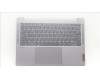 Lenovo 5CB1L72133 C-Cover with keyboard, English, Arctic Grey, US