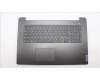 Lenovo 5CB1L74845 C-Cover with keyboard, Hungarian, Iron Grey, FingerPrint, UK