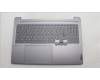 Lenovo 5CB1L79689 C-Cover with keyboard, French, Arctic Grey, US