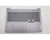 Lenovo 5CB1L79692 C-Cover with keyboard, German, Arctic Grey, UK