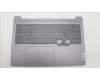 Lenovo 5CB1L79702 C-Cover with keyboard, Nordic, Arctic Grey, UK