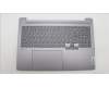 Lenovo 5CB1L79655 C-Cover with keyboard, English, Arctic Grey, US