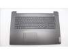 Lenovo 5CB1L79617 C-Cover with keyboard, Ukraine, Iron Grey, Fingerprint, US