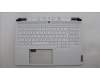Lenovo 5CB1L83645 C-Cover with keyboard, UK English, White, RGB Backlight, UK