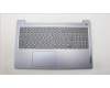 Lenovo 5CB1L88264 C-Cover with keyboard, Bulgarian, Arctic Grey, Backlight, Fingerprint, UK