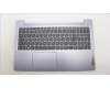 Lenovo 5CB1M24346 C-Cover with keyboard, German, Arctic Grey, Non-Backlight, UK