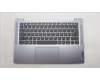 Lenovo 5CB1M46395 C-Cover with keyboard, UK English, Arctic Grey, Non-Fingerprint, UK