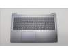 Lenovo 5CB1M46858 C-Cover with keyboard, Hungarian, Arctic Grey, Backlight, Fingerprint, UK