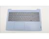 Lenovo 5CB1M46946 C-Cover with keyboard, US English Euro, Frost Blue, Backlight, US