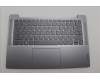 Lenovo 5CB1M47849 C-Cover with keyboard, Belgian, Arctic Grey, Non-Fingerprint, UK