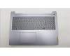 Lenovo 5CB1M48211 C-Cover with keyboard, Nordic, Arctic Grey, Backlight, Non-Fingerprint, UK