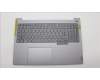 Lenovo 5CB1M48400 C-Cover with keyboard, French Arabic, Arctic Grey, Backlight, UK