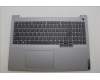 Lenovo 5CB1M48446 C-Cover with keyboard, Spanish, Arctic Grey, Non-Backlight, UK