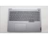 Lenovo 5CB1M48543 C-Cover with keyboard, Spanish, Arctic Grey, Backlight, UK