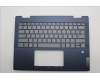 Lenovo 5CB1N61355 C-Cover with keyboard, English, Cosmic Blue, w/Storm Grey Keycaps, US