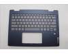 Lenovo 5CB1N61381 C-Cover with keyboard, US English Euro, Cosmic Blue, w/Storm Grey Keycaps, US