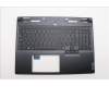 Lenovo 5CB1N61449 C-Cover with keyboard, Switzerland, Eclipse Black, White Backlight, UK