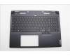 Lenovo 5CB1N61481 C-Cover with keyboard, Bulgarian, Eclipse Black, RGB Backlight, UK