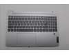 Lenovo 5CB1N65015 C-Cover with keyboard, Spanish, Cloud Grey, Backlight, Fingerprint, UK