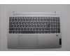 Lenovo 5CB1N78871 C-Cover with keyboard, Nordic, Cloud Grey, Backlight, Fingerprint, UK