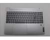 Lenovo 5CB1N78875 C-Cover with keyboard, Hungarian, Cloud Grey, Backlight, Fingerprint, UK