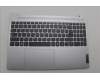 Lenovo 5CB1N78958 C-Cover with keyboard, Spanish, Cloud Grey, Non-Backlight, Non-Fingerprint, UK