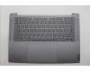 Lenovo 5CB1N90757 C-Cover with keyboard, Belgian, Luna Grey, w/puresight pro logo, UK
