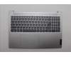 Lenovo 5CB1N91031 C-Cover with keyboard, Slovenian, Cloud Grey, Backlight, Non-Fingerprint, UK
